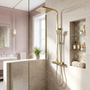 Set dus Rea Atrium Brush Gold - Img 3