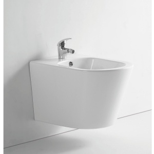 Set Vas WC+BIDEU Sofia WHITE, Sistem inovator de spalare Rimless Tornado, Suspendat, Ceramica sanitara, Capac Slim Premium Soft-Close Inclus - Img 5