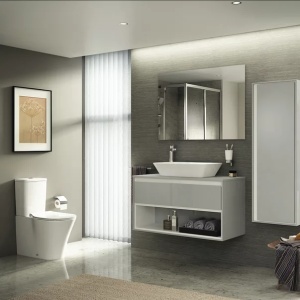 Set vas wc pe pardoseala BTW cu rezervor si capac softclose Ideal Standard Connect Air AquaBlade - Img 1