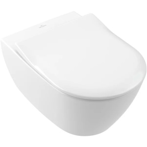 Set vas wc suspendat Villeroy & Boch Subway 2.0 DirectFlush cu capac softclose alb - Img 2