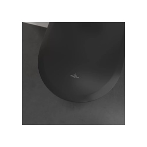 Set vas WC suspendat Villeroy&Boch Supreo Select rimless cu functie de bideu electric si capac softclose negru mat - Img 6