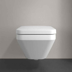Set WC suspendat Villeroy&Boch, Architectura, TwistFlush, cu capac soft close, quick release, alb - Img 4