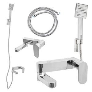 Sistem complet de dus PRO, montaj in perete, Culoarea Crom - Img 1