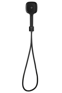 Sistem Complet De Dus REA ORIX BLACK BOX, Montaj In Perete, Para Patrata Tip Ploaie 25x25 Cm, 2 Functii De Curgere A Apei, Finisaj Negru Mat - Img 4