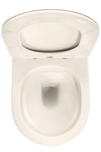 Vas WC suspendabil REA Carlo Mini Rimless Ecru - Img 2