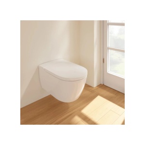 Vas wc suspendat Villeroy&Boch ViClean-I 100 cu functie de bideu electric, Culoare Alb - Img 15