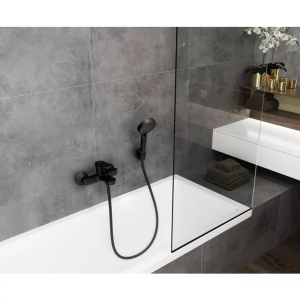 Agatatoare dus Hansgrohe Porter S negru mat - Img 2