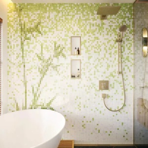 Bara cu furtun de dus Hansgrohe Unica S Puro 90 cm bronz periat - Img 6