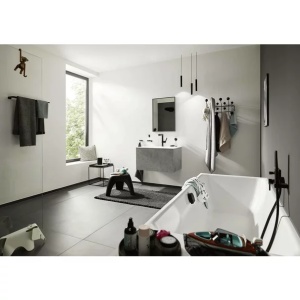 Bara dubla portprosop Hansgrohe AddStoris auriu lucios - Img 2