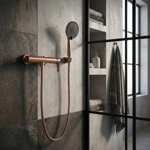 Baterie de dus REA Arcos Brush Copper - Img 5