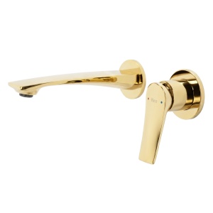 Baterie de lavoar încastrată REA VISION Gold + BOX