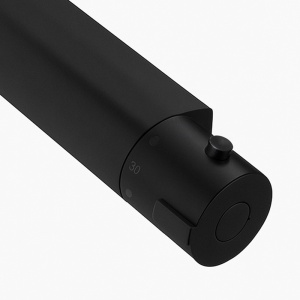 Baterie dus cu termostat si montaj pe perete T203 Black - Img 11