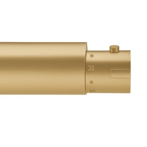 Baterie dus cu termostat si montaj pe perete T203 Gold - Img 5