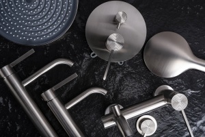 Baterie inalta pentru baie Rea Foster Brush Nickel High - Img 4