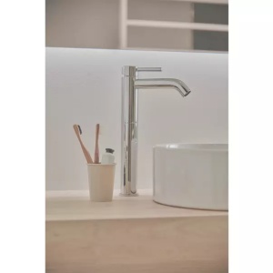 Baterie lavoar inalta Ideal Standard Ceraline cu ventil metalic Pop-Up crom lucios - Img 11