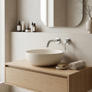 Baterie lavoar incastrata REA Venti Chrome - Img 2