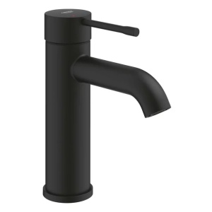 Baterie lavoar monocomanda negru mat Grohe Essence S fara ventil