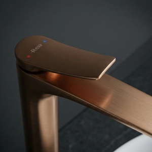 Baterie pentru baie PREMIUM Rea Vision Brush Copper High - Img 7