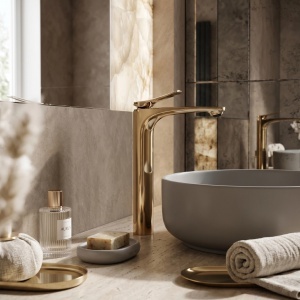 Baterie pentru baie Premium Rea Vision Gold High - Img 3