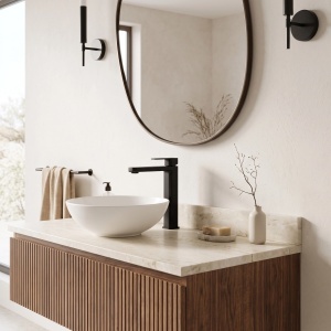 Baterie pentru baie Rea Arlo Black - Img 6