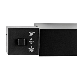 Baterie pentru dus neagra cu termostat si cu efect de ploaie T153B-BL - Img 17
