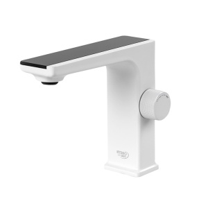 Baterie pentru lavoar cu Display LCD, Culoare Alb/Negru - Img 1