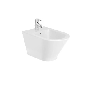 Bideu suspendat Roca The Gap Round 54 x 35 cm alb