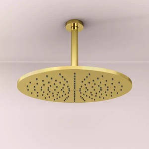 Brat de dus Ideal Standard IdealRain 15 cm auriu periat - Img 2