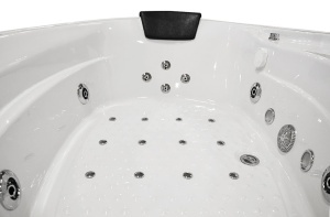Cabina de baie SPA cu hidromasaj si functie sauna cu aburi, Dimensiune 150x150x220cm - Img 19