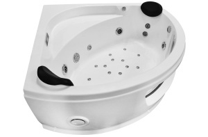 Cabina de baie SPA cu hidromasaj si functie sauna cu aburi MO-1549, Dimensiune 135x135x220cm - Img 20