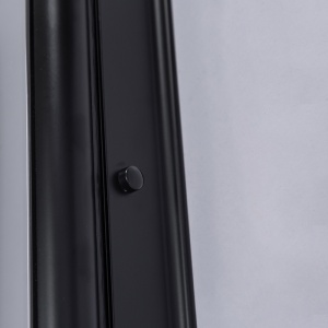 Cabina de dus cu sticla securizata rame negre ZES-BS04B 90 x 90 cm - Img 11