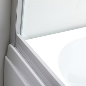 Cabina de dus din sticla securizata cu cadita de dus inalta montaj dreapta Maja 115 x 85 cm - Img 22