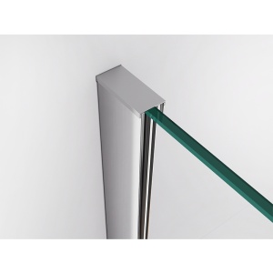 Cabina de dus dreptunghiulara cu cadita de dus, Culoare Negru, Dimensiune 120X100 cm, Finisaj Crom - Img 13
