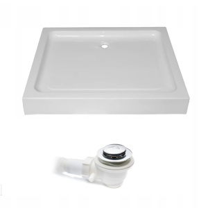 Cabina de dus dreptunghiulara din sticla securizata cu rame cromate si cadita alba inclusa KZ203C-SXL03E 120 x 80 cm - Img 15
