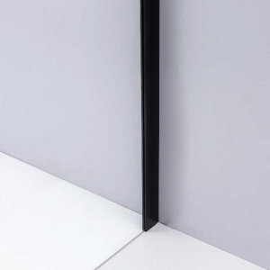 Cabina de dus dreptunghiulara din sticla securizata cu rame negre BS14A 100 x 90 cm - Img 14