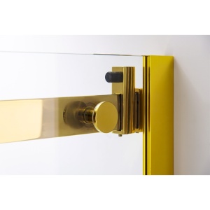Cabina de dus dreptunghiulara KZ202B auriu 110 x 90 cm sticla 8 mm - Img 19