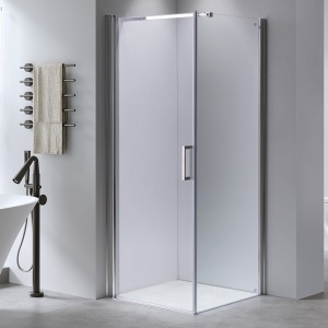 Cabina de dus patrata din sticla securizata cu rame cromate KZ1190C 100 x 100 cm - Img 11
