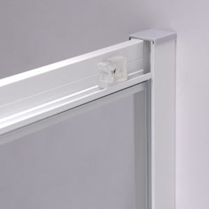Cabina de dus patrata din sticla securizata si rame cromate KZ93A 80 x 80 cm - Img 17
