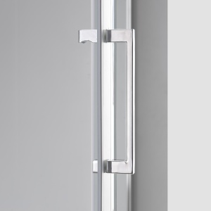 Cabina de dus semicirculara din sticla securizata rame cromate KZ92B 90 x 90 cm - Img 13