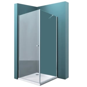 Cabina de dus Veldman Atlanta crom 90 x 100 cm sticla 6 mm