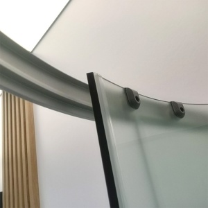 Cabina dus Semicerculara cu cadita WSH304B , sticla mata, dimensiune 90x90 - Img 20