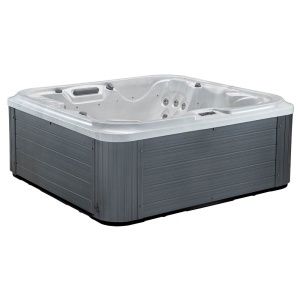 Cada cu hidromasaj, jacuzzi pentru gradina PRO 1353 pentru 6 persoane 200 x 200 x 80 cm