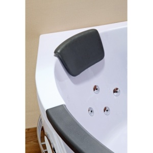 Cada de baie 157x157cm Orino 632BH, Sistem de Hidromasaj Performant si Incalzitor Integrat , Culoare Alb - Img 6