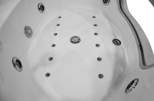 Cada de baie cu hidromasaj MO-1001 Turbo+ SPA de colt 140 x 140 x 65 cm pentru 2 persoane - Img 13