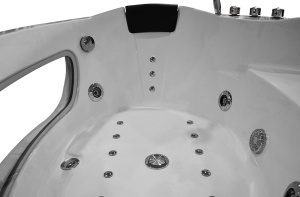 Cada de baie cu hidromasaj MO-1001 Turbo+ SPA de colt 140 x 140 x 65 cm pentru 2 persoane - Img 23