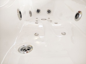Cada de baie cu hidromasaj MO-1634B SPA, 170 x 87 x 60 cm, cromoterapie, Bluetooth, baterie termostatica - Img 17