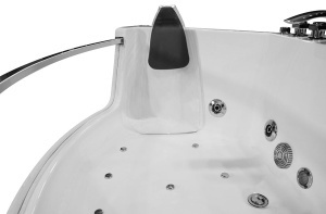 Cada de baie cu hidromasaj si Black SPA pentru 2 persoane, dimensiune 141x141x61cm - Img 8