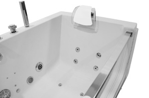 Cada de baie cu hidromasaj si SPA White pentru o persoana 176 x 85 x 61 cm - Img 16