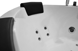 Cadă de baie cu hidromasaj SPA MO-1004 HC - cu încălzitor, 152x152x56 cm - Img 6