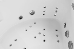 Cada de colt cu hidromasaj SPA MUE-0031A, 140 x 140 cm, 2 persoane, 58 duze si incalzitor - Img 18
